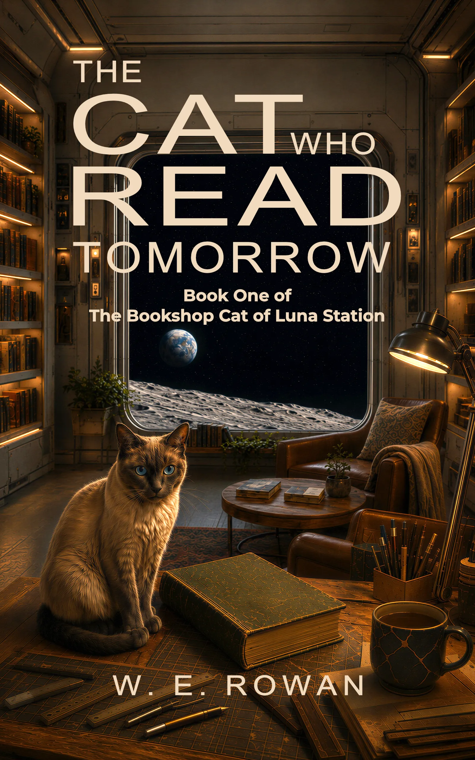 Cover of The Cat Who Read Tomorrow by W. E. Rowan